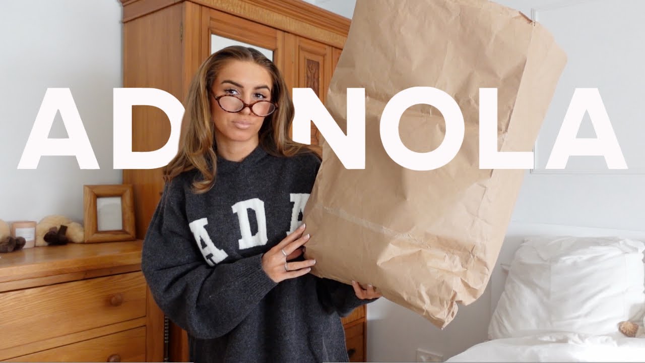 ADANOLA TRY ON HAUL | Kendall Jenner collection + viral knit hoodie + more | 2025