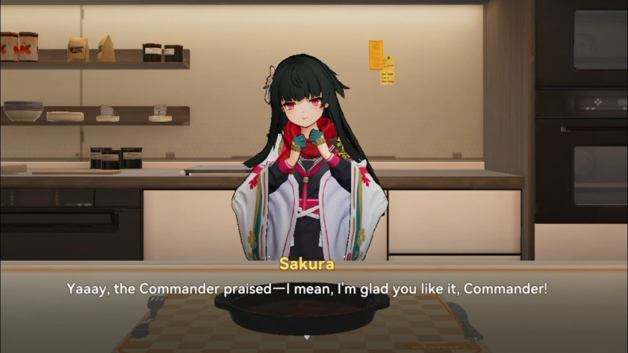 GFL2 Exilium Cooking Success Sakura