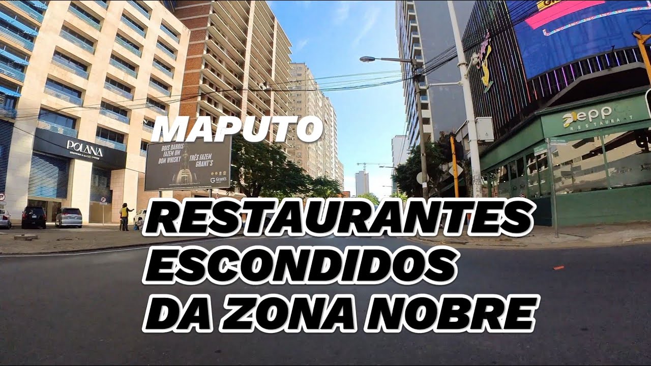 Maputo: Restaurantes Escondidos da Zona Nobre