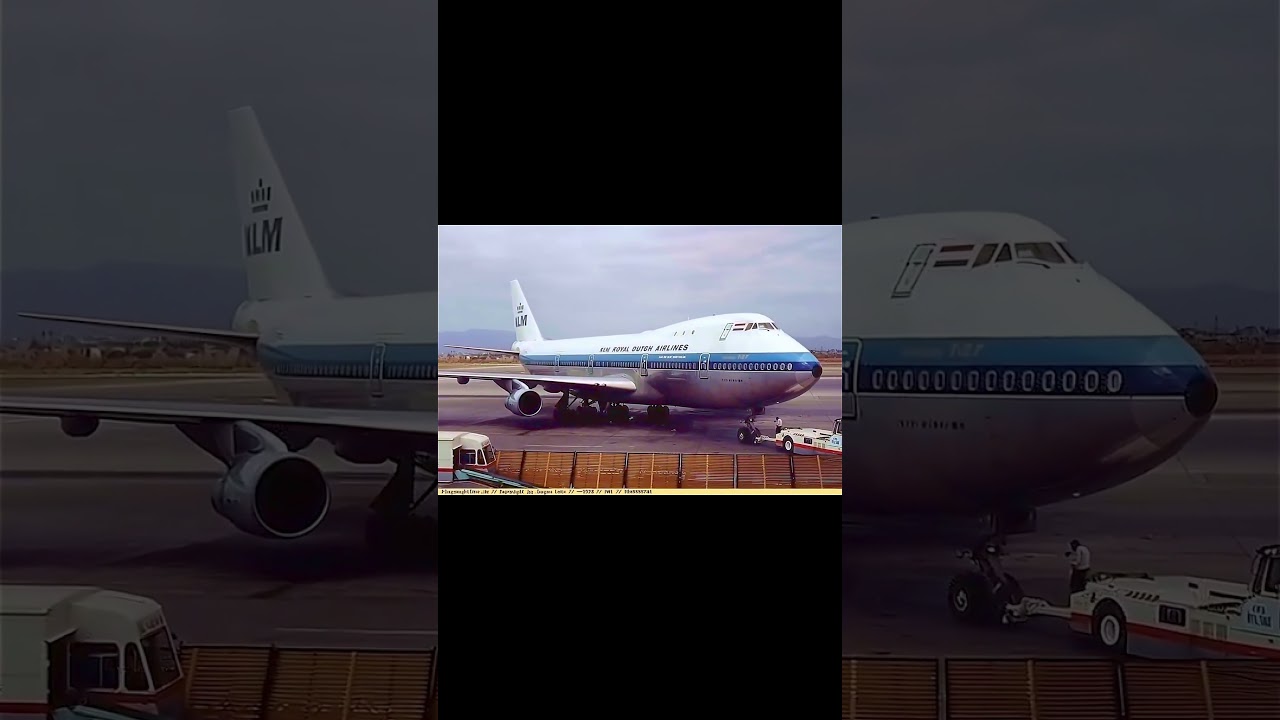 KLM Royal Dutch Airlines Boeing 747-200 Original Scheme at Amsterdam Schiphol International Airport