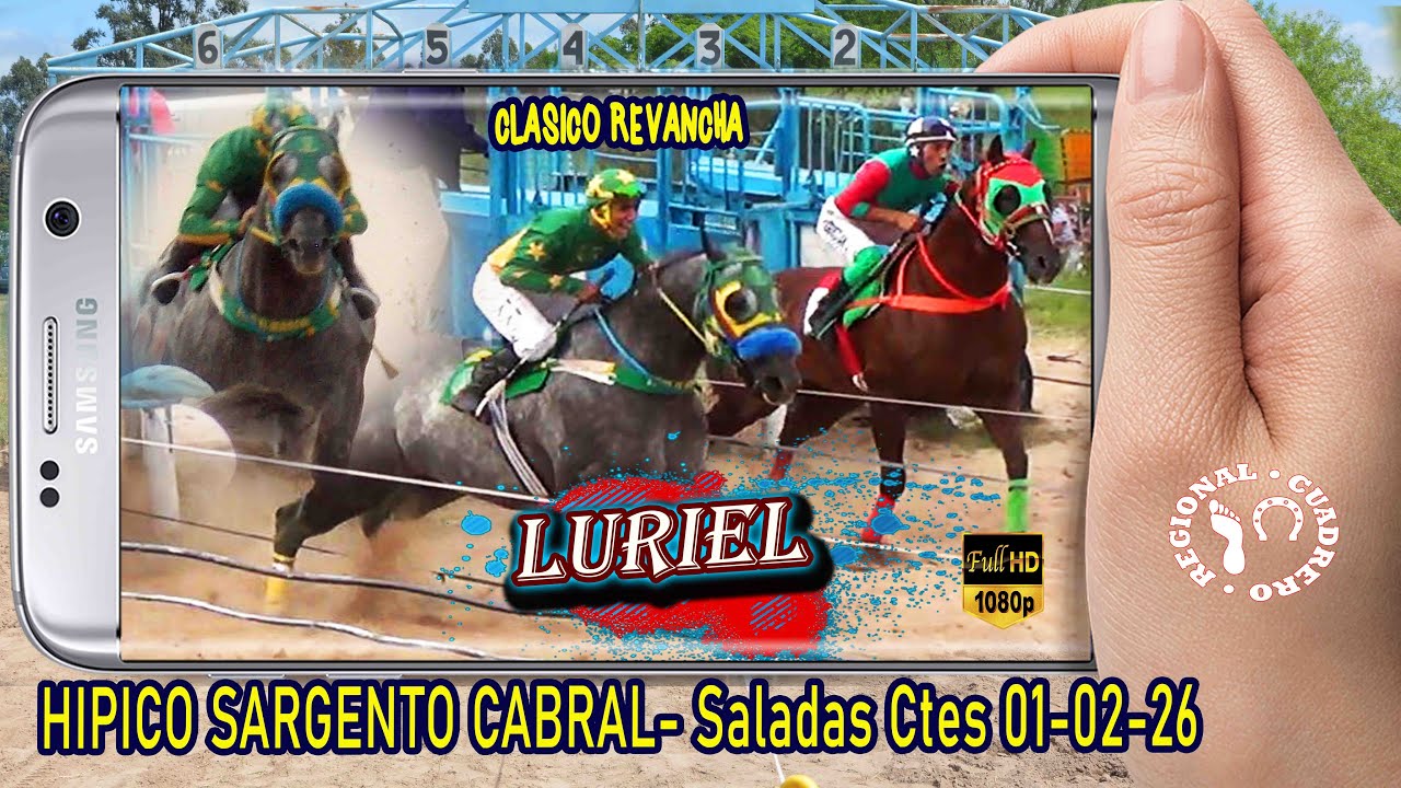 LURIEL-Mega Clasico Revancha- Hipico Sargento Cabral- Saladas Ctes 01-02-26