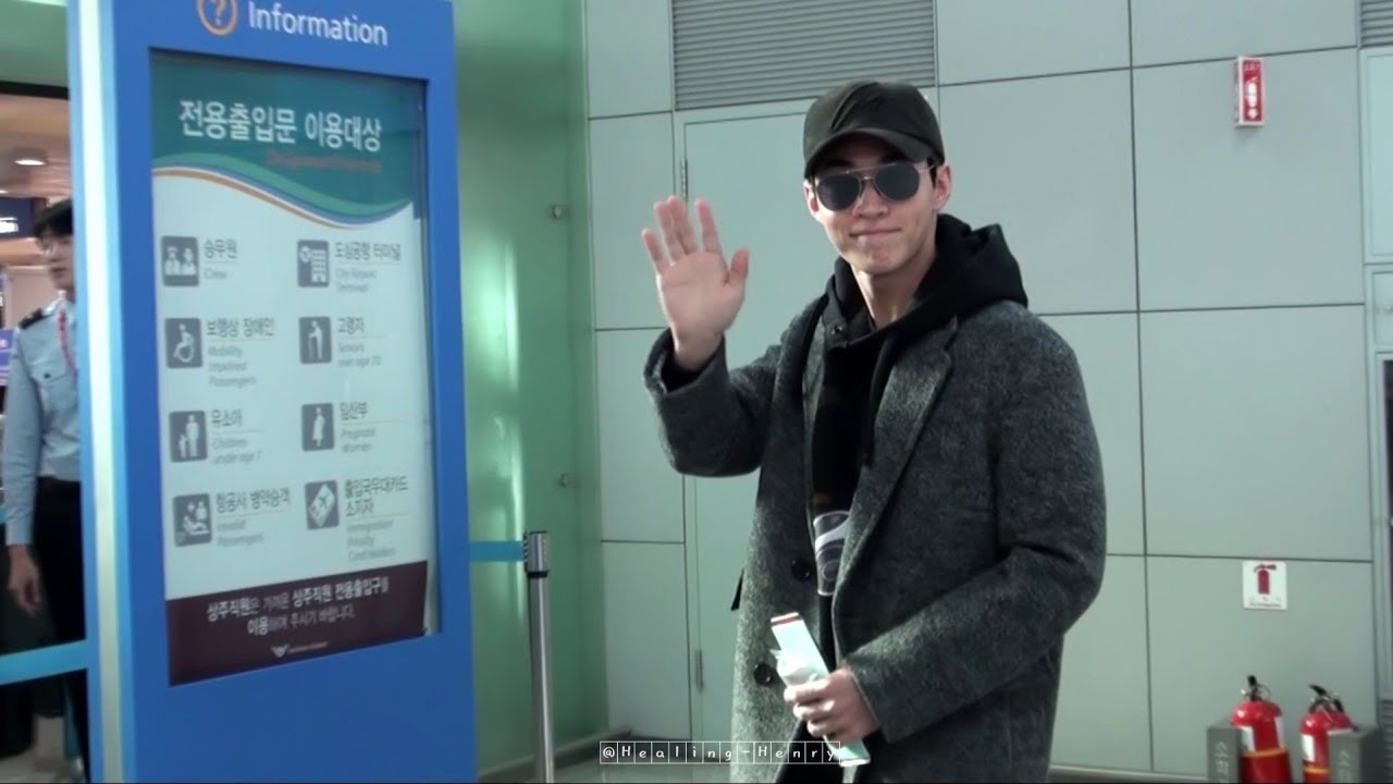 181101 헨리 인천공항 출국 (henry lau_ airport)