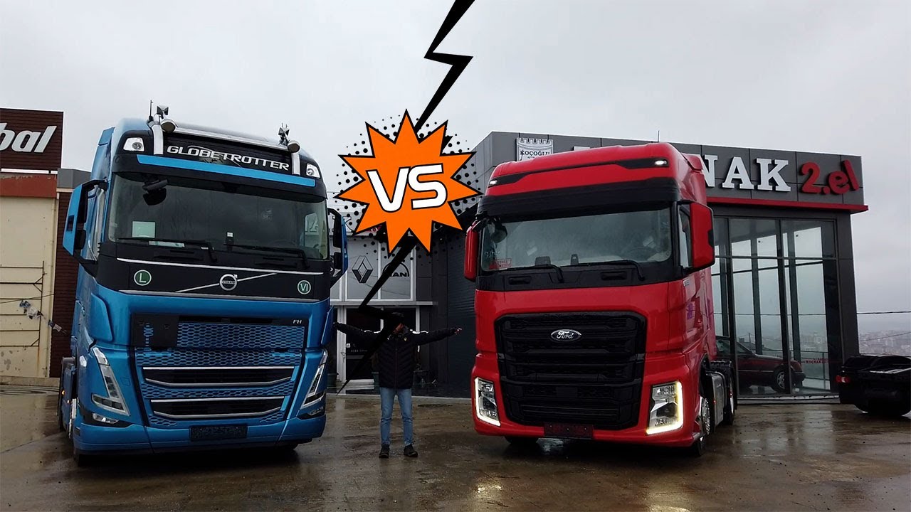 İki Efsane Tır ! Ford F-Max VS Volvo FH