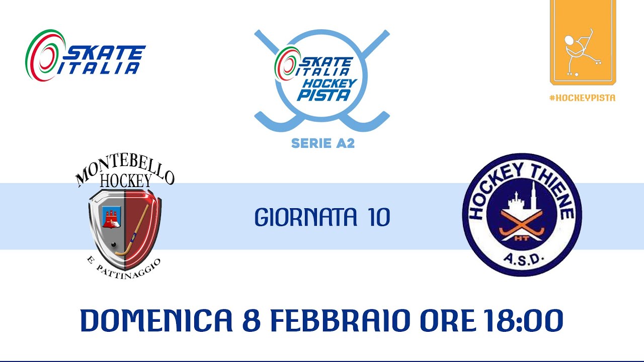 Serie A2 - Gir.A - G.10  - Tierre Chimica Montebello x Hockey Thiene