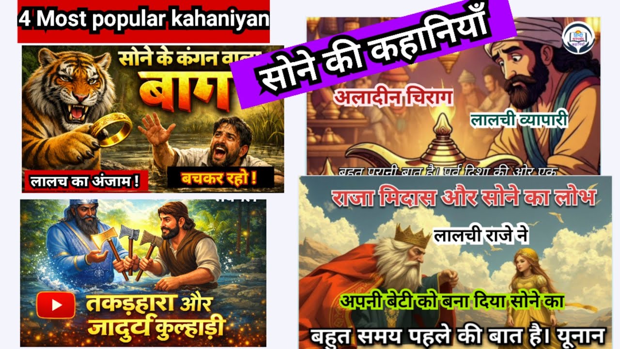 ✍️ Most popular kahaniyan | Stories in Hindi | Bedtime Stories | Fairy Tales | Moral Story Kahani |