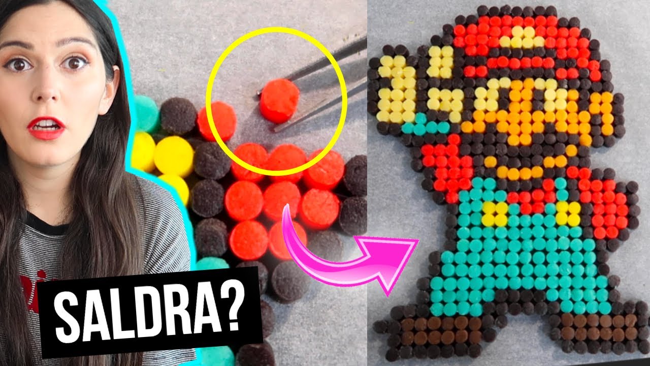 DESMINTIENDO GALLETA DE PIXEL DE SUPER MARIO.. Saldrá?? ⭐️ Caro Trippar