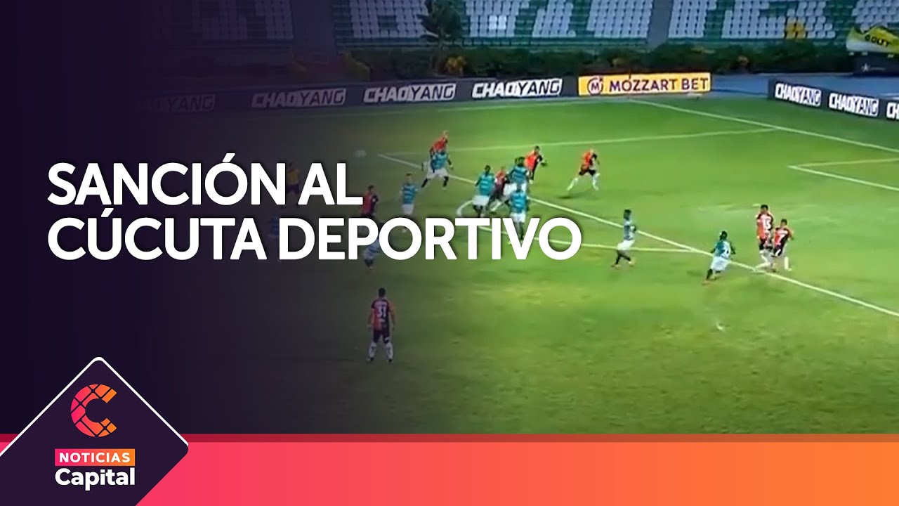 Mindeporte ratifica sanci&oacute;n para C&uacute;cuta Deportivo