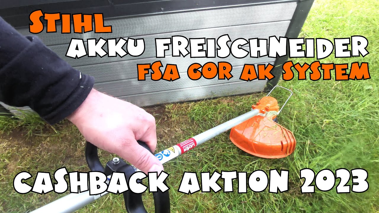 Gewaltig: Stihl Akku Freischneider FSA 60R AK