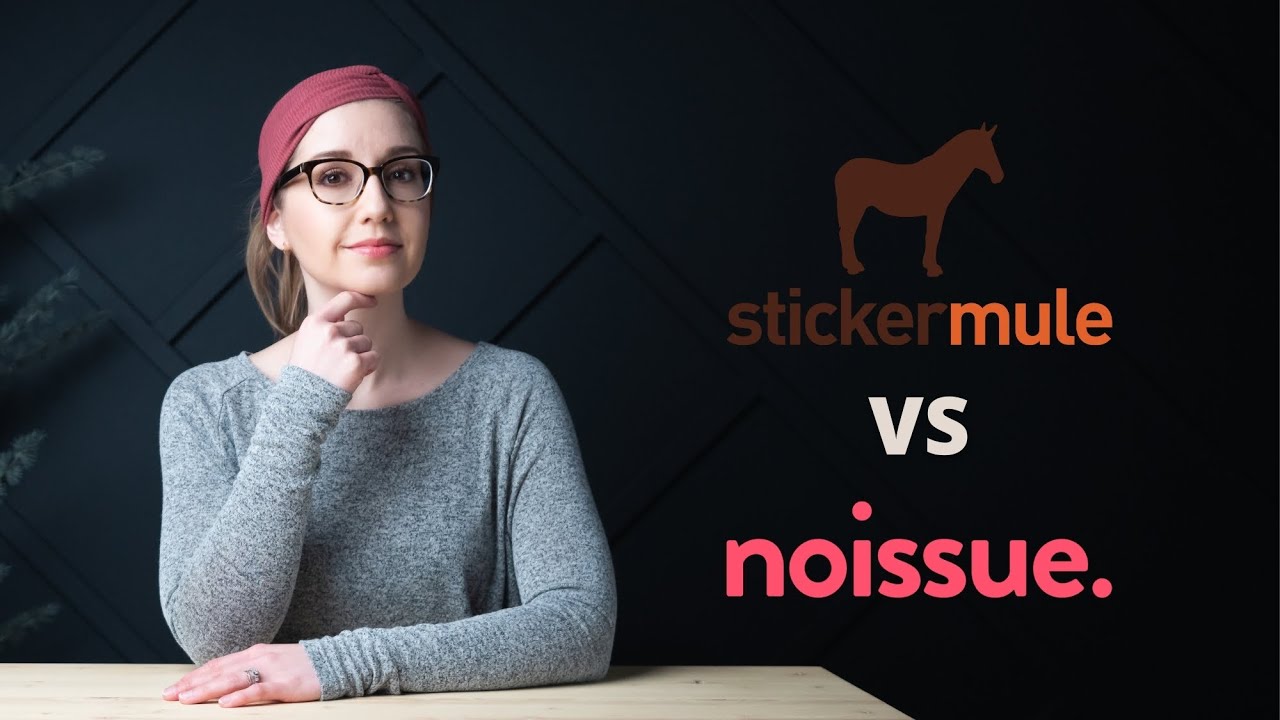 Sticker Mule vs. Noissue Packing Tape