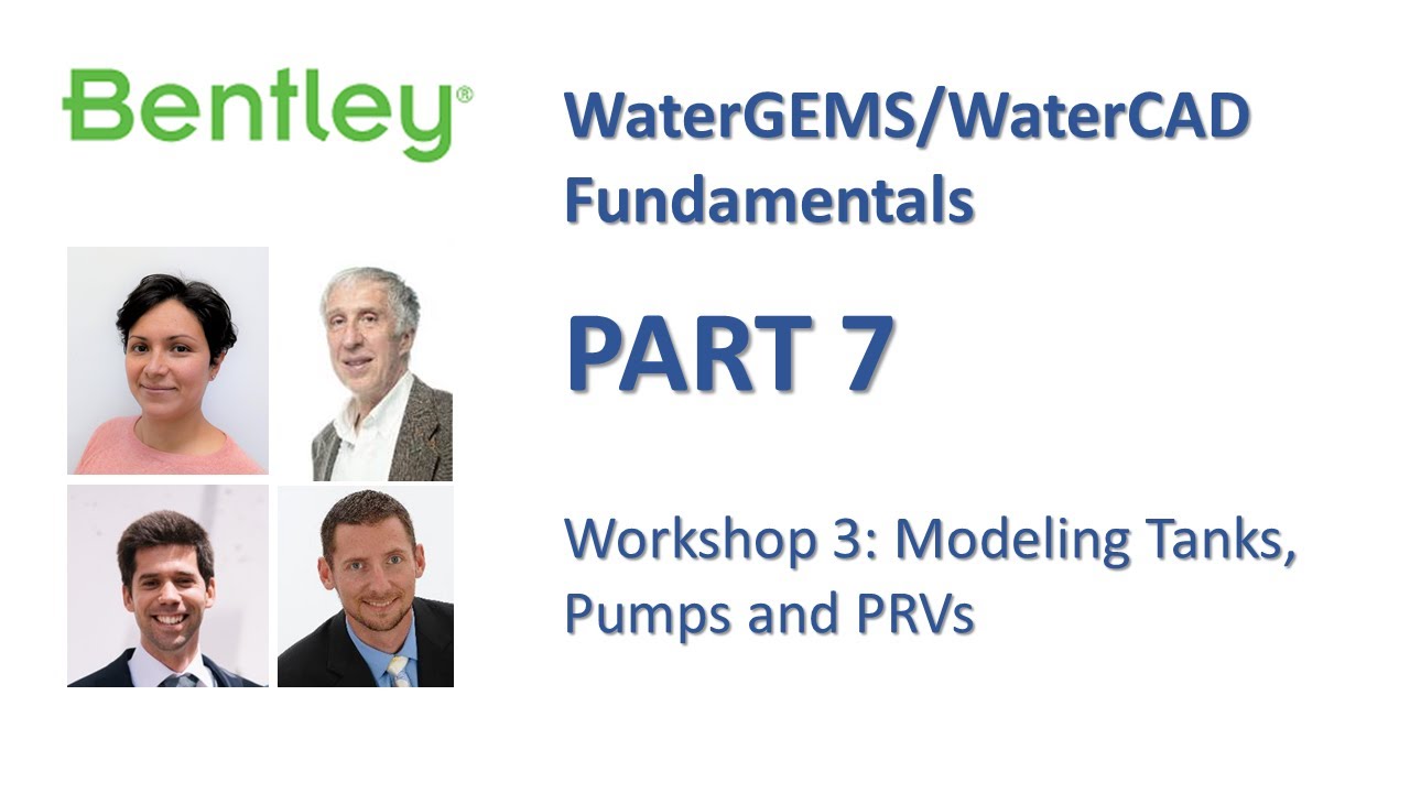 Основы WaterGEMS/WaterCAD. Часть 7: Семинар 3 (Моделирование насосов, резервуаров и предохранител...
