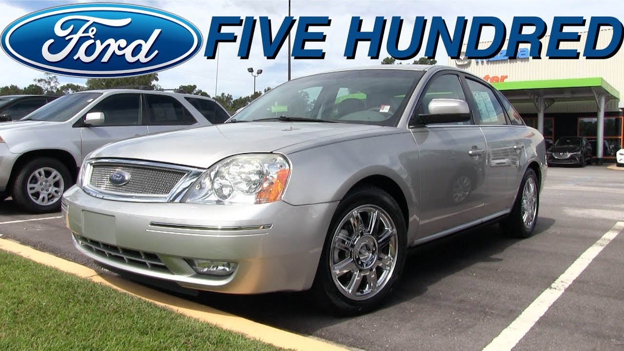 FORD 500 SEL 2007 года — 10 лет спустя: обзор и отчёт о состоянии в Stokes Mazda | Сентябрь 2017 г.