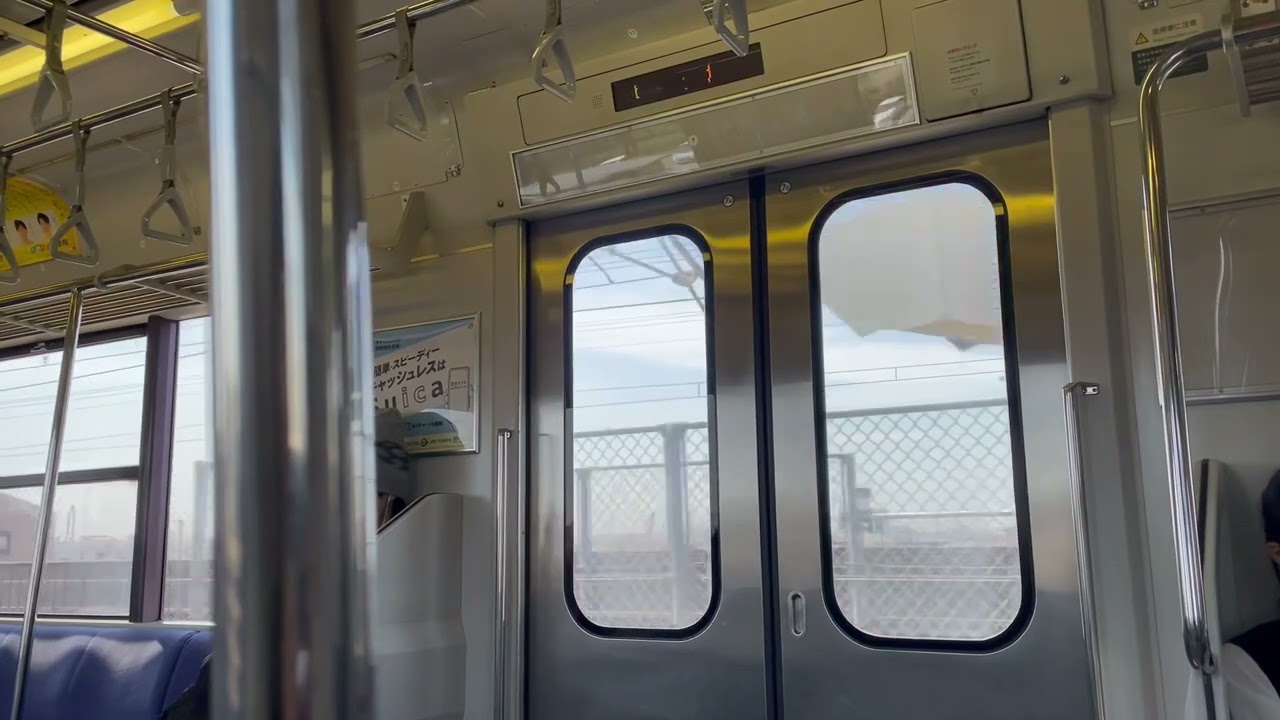 【三菱IGBT】外房線209系C408編成 走行音・車内 (千葉→蘇我) 【普通茂原行き】