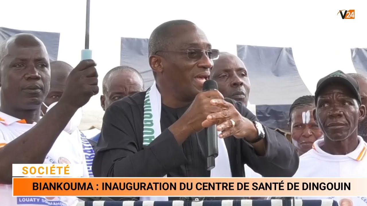 Reportage N°004 : Biankouma : inauguration du centre de santé de Dingouin 02 Octobre 2021
