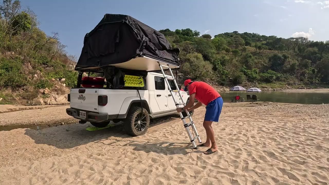 NOS FUIMOS A ACAMPAR AL RIO SANTA CATARINA...
