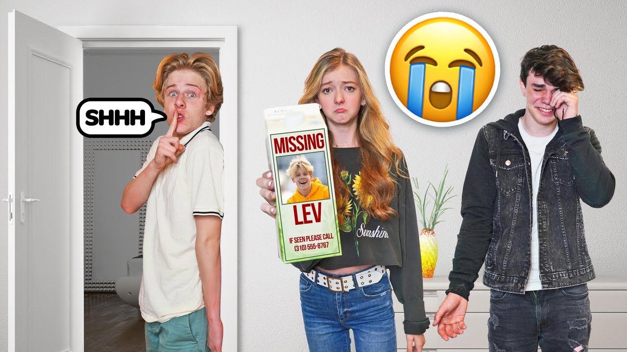 I HID FROM MY FRIENDS FOR 24 HOURS |Lev Cameron