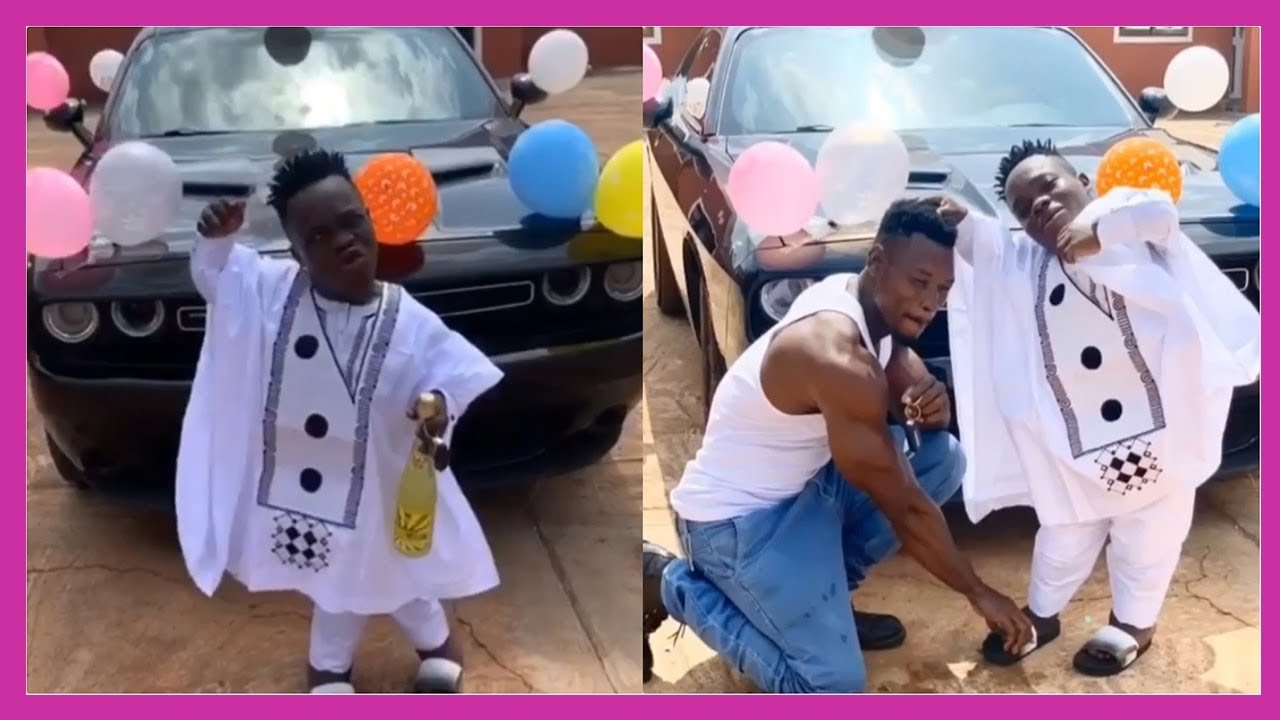 Shatta Bandle buys his bouncer a brand new car worth 45 million US dollars