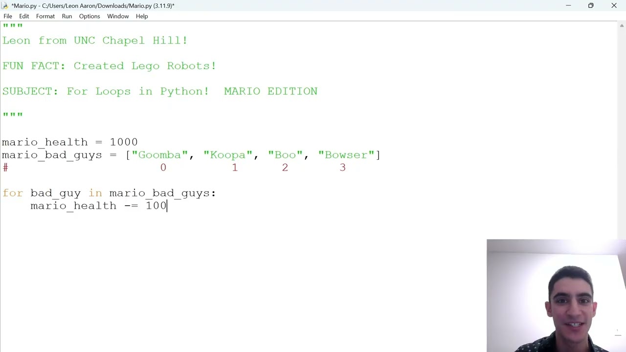 Learn Python For Loops: For Kids
