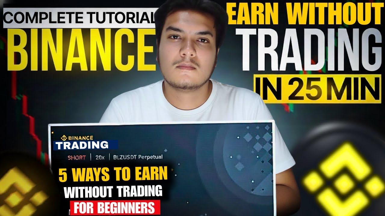 BINANCE COMPLETE TUTORIAL FOR BEGINNERS | EARN MONEY FROM BINANCE WITHOUT TRADING | CRYPTOMENTORY