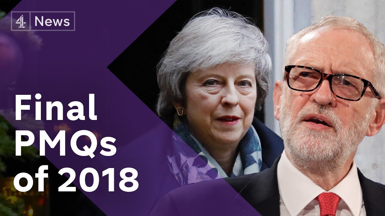 Brexit: Watch the final PMQs of 2018
