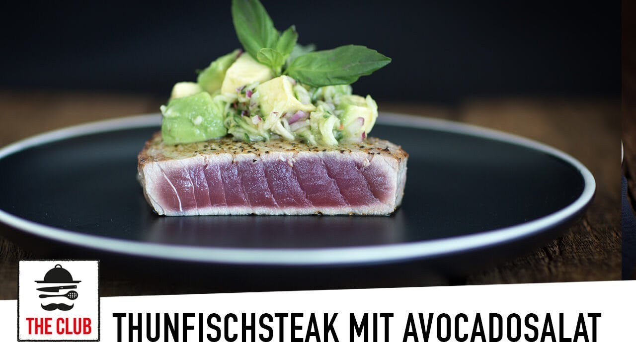 Thunfischsteak mit Avocadosalat | Rezept #196