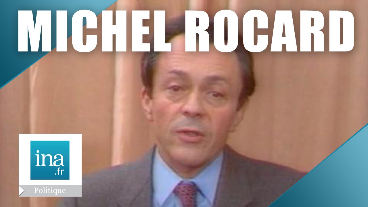 Michel Rocard, candidat pour la pr&eacute;sidentielle 1981 | Archive INA