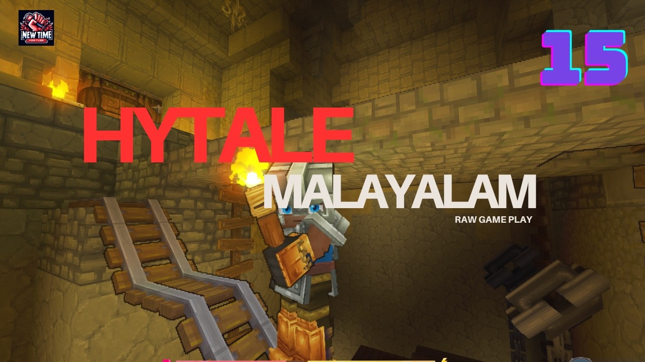 HYTALE ep 15 | I Build a Real Life Mining Area | Malayalam | Raw Game play #hytale #malayalam