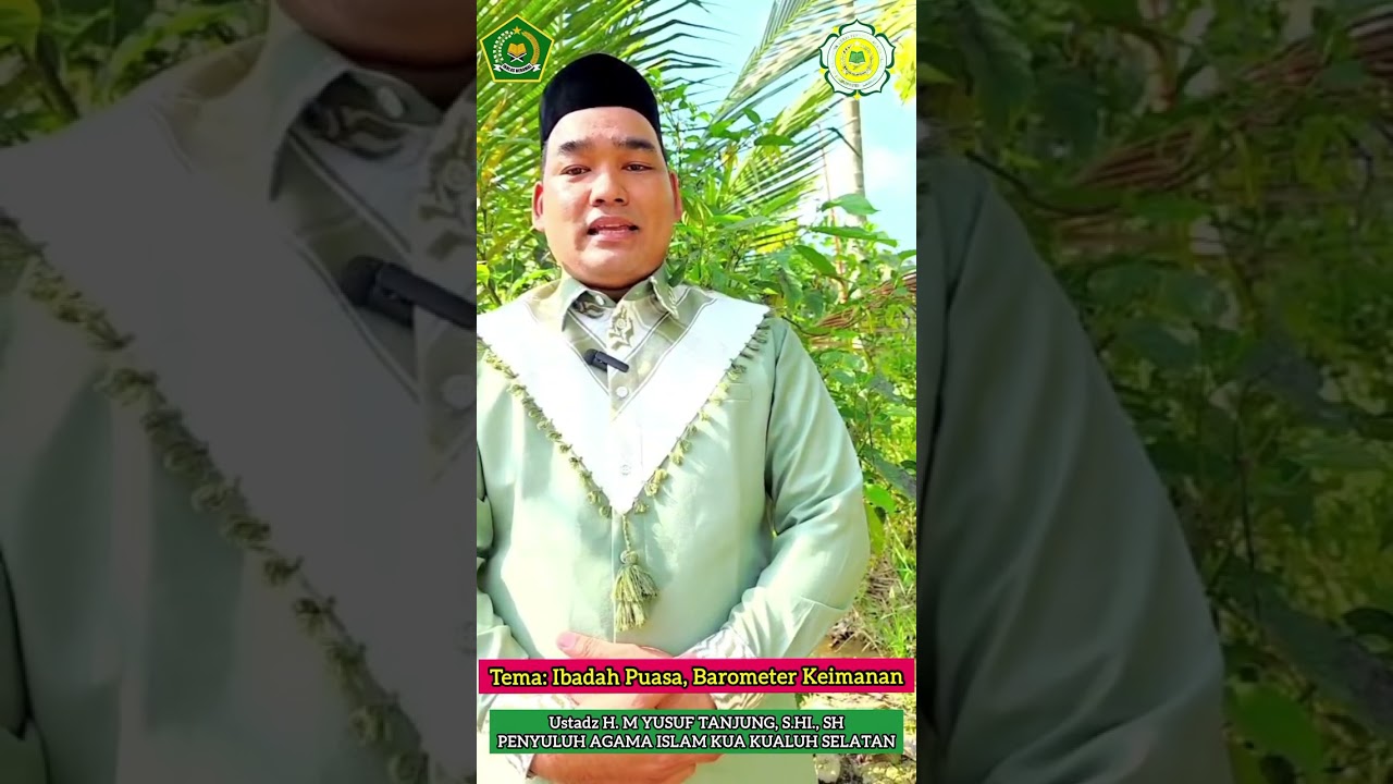 Kajian Ramadhan... 3 Ramadhan 1447 H / 2026 MTema: Ibadah Puasa, Barometer Keimanan