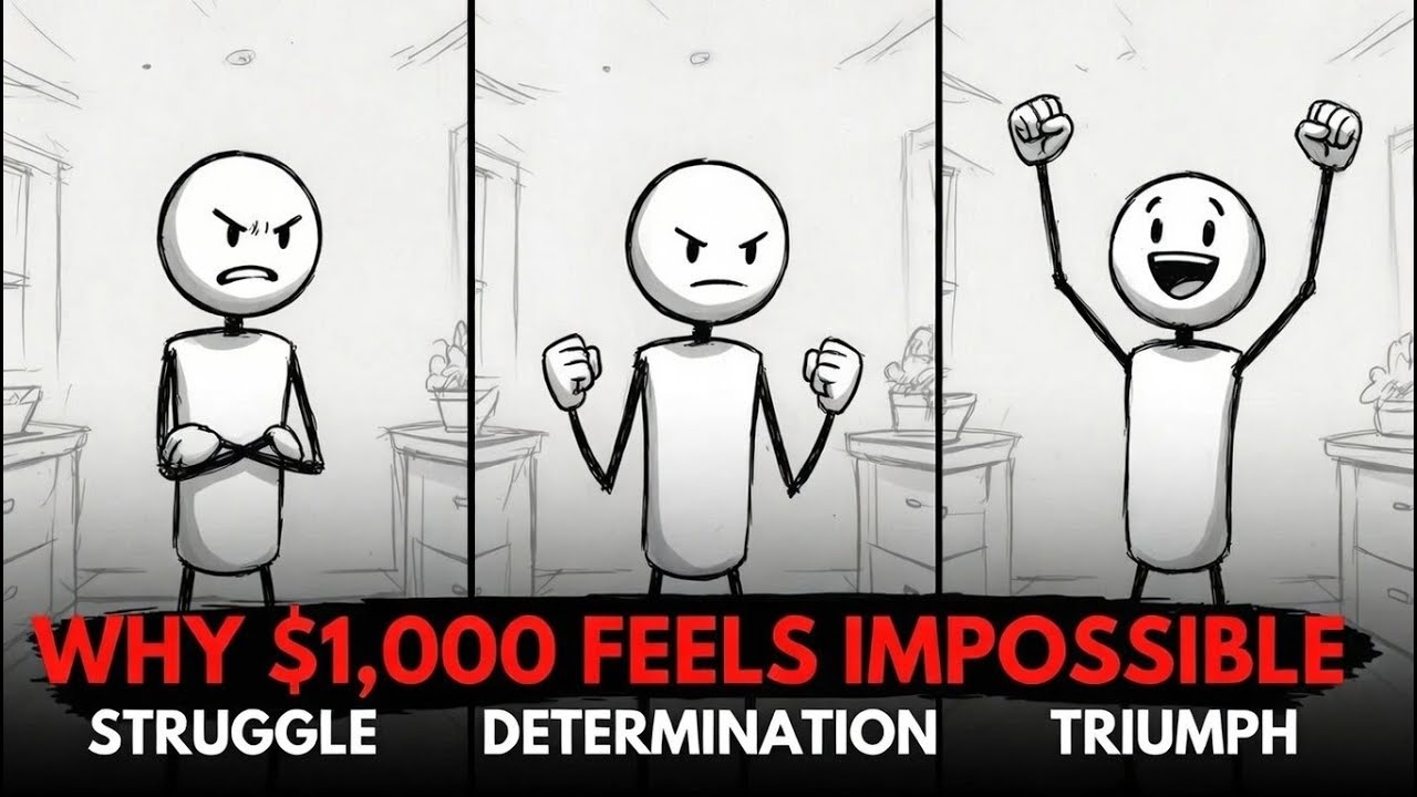 The First $1,000 Struggle: Why It's Real (And Why Conquering It Matters Most)