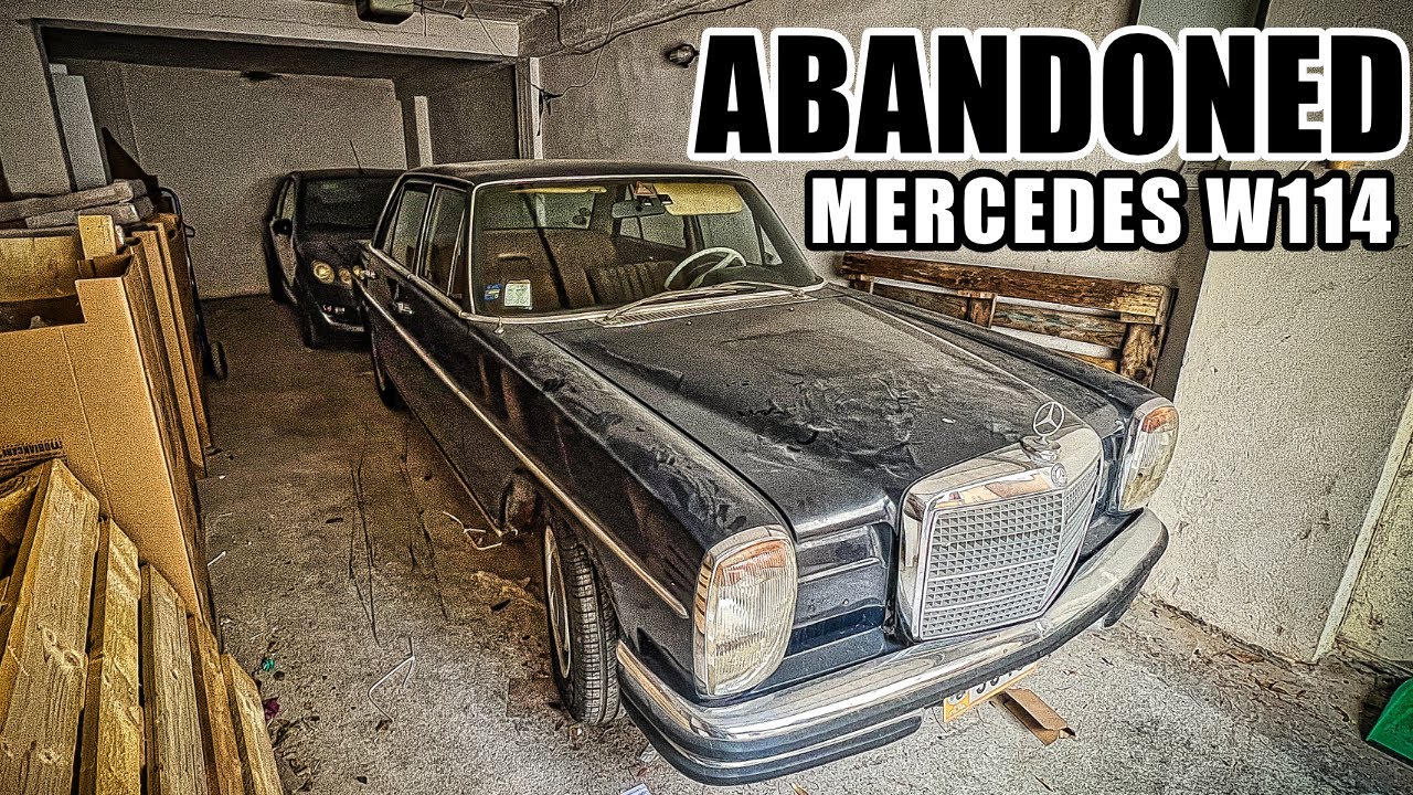 ABANDONED 1971 MERCEDES 250 W114.010 - Exterior Detailing