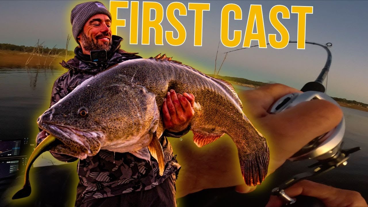 Murray Cod Fishing Copeton Dam, Full Moon!