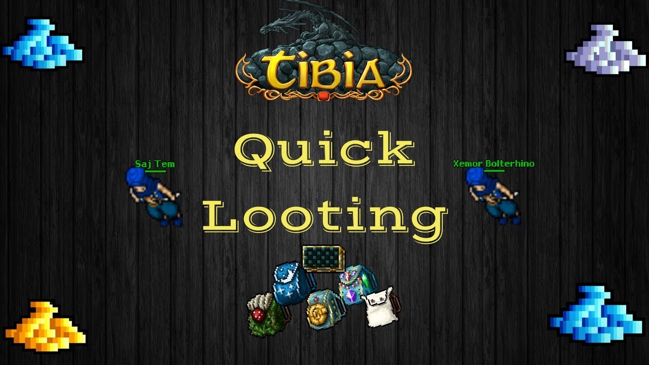 QUICK LOOTING czyli jak szybko zebrać loot? | Tibia