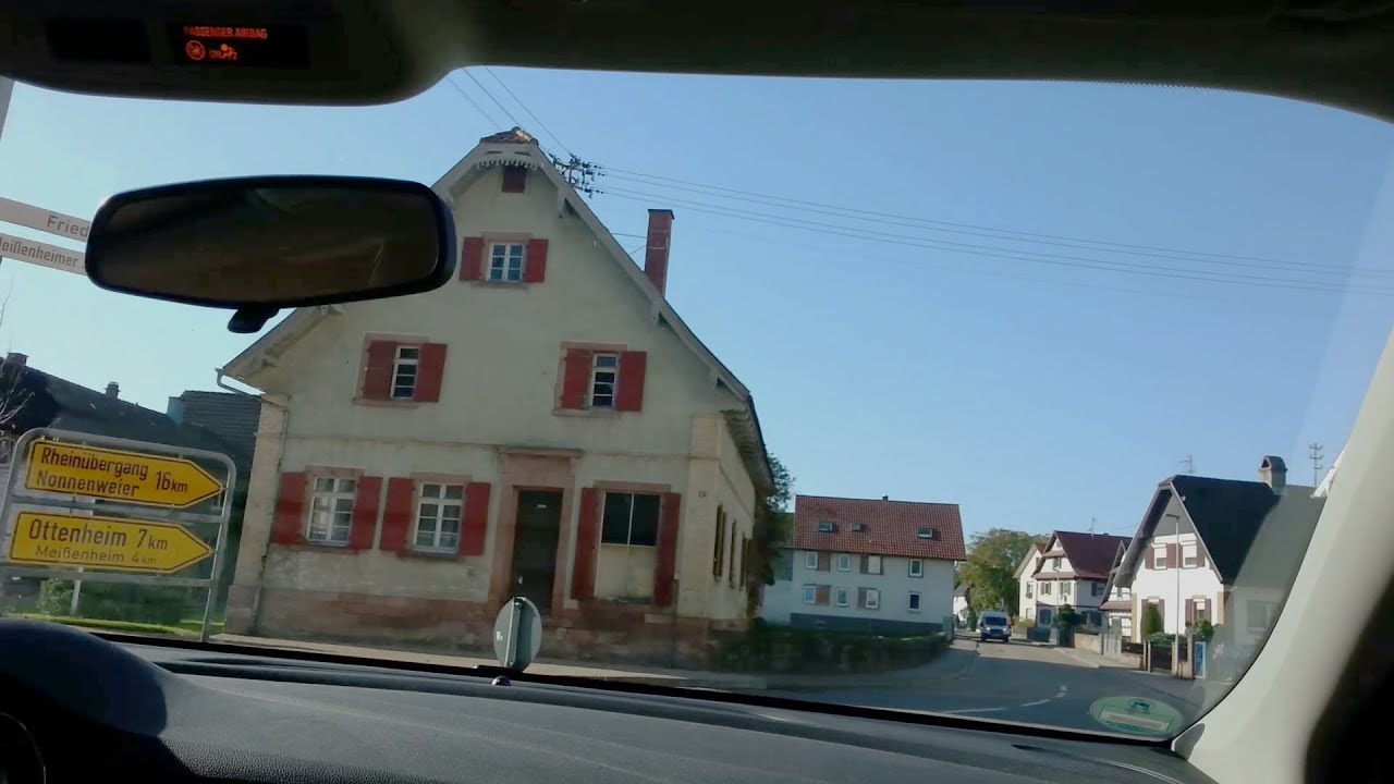 Neuried-Ichenheim Teil 3: Rundfahrt durch die Ortsmitte