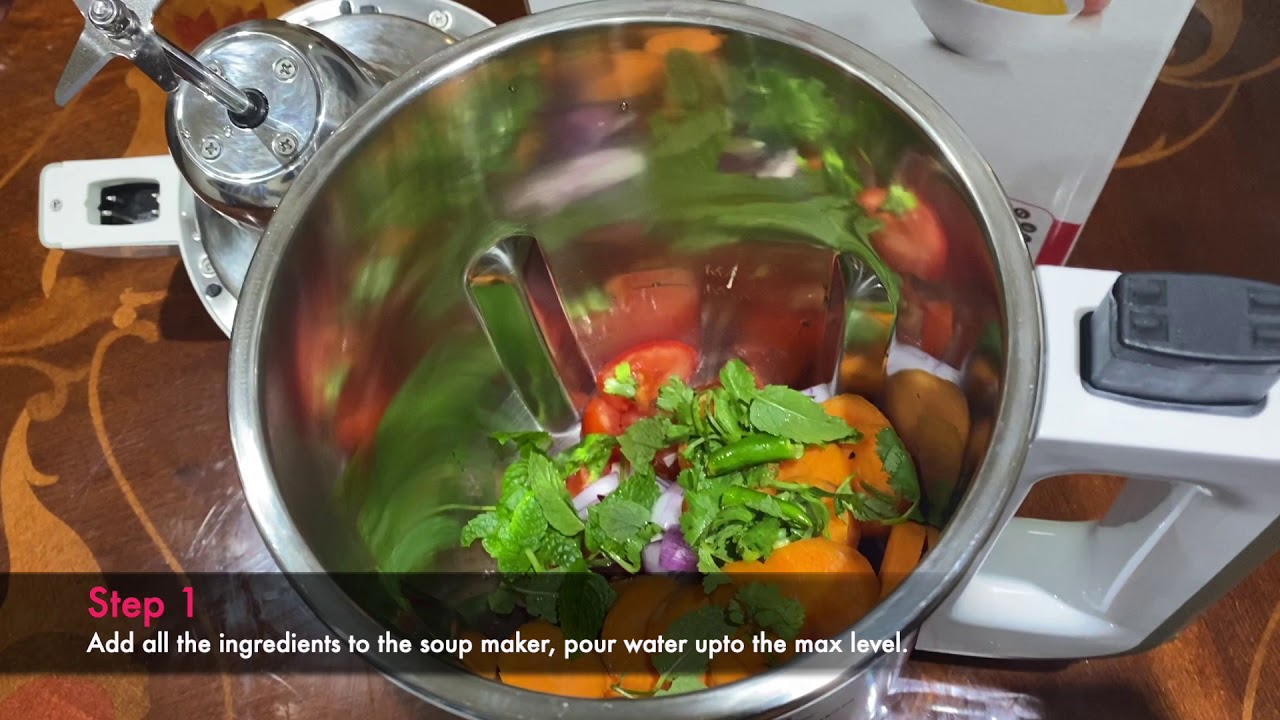 Homemade Instant Tomato Soup made with Tefal Easy Soup Maker BL841140  - Joan's Kitchen