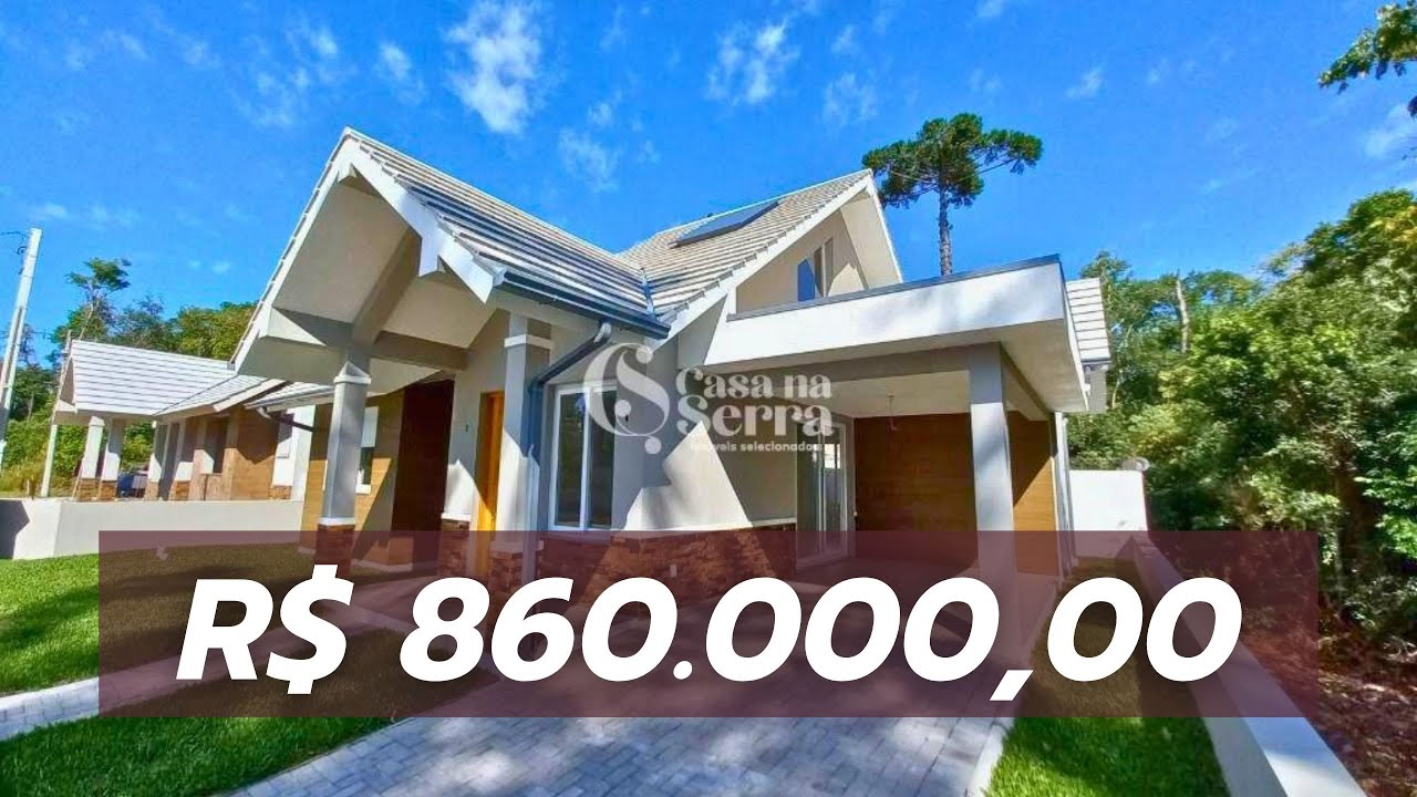 Linda casa em Nova Petrópolis/RS à venda | R$ 860.000,00