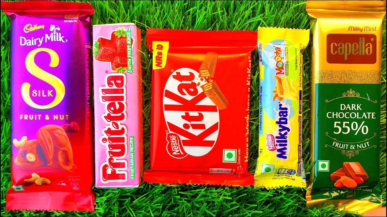 Satisfying Video Asmr Unboxing GIANT Sweets Chocolate and Rainbow Lollipops with Candy Cutting Asmr.