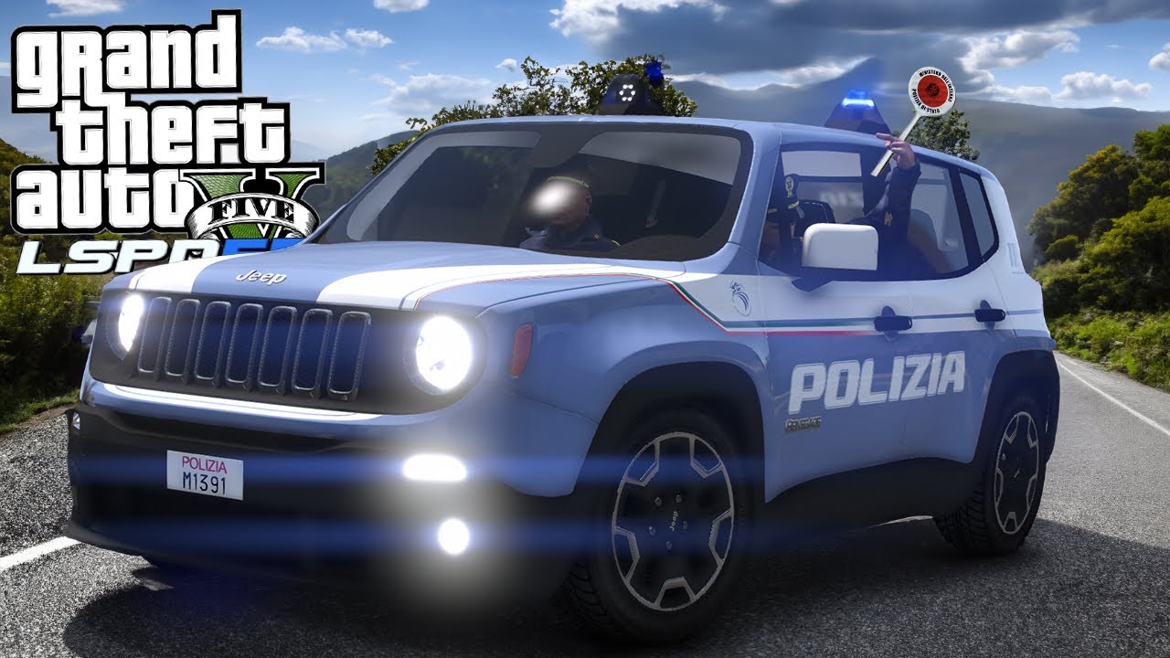 TORNO in SERVIZIO con la JEEP RENEGADE NUOVA- GTA 5 MOD LSPDFR ITA
