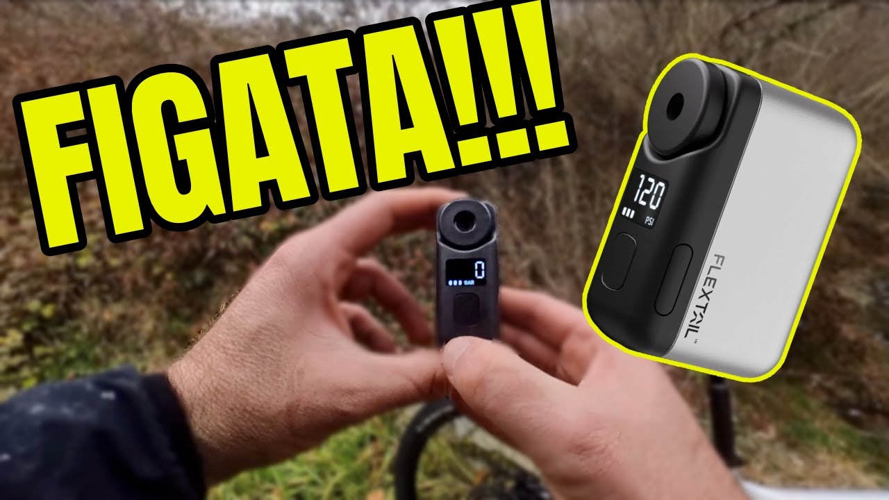 Flextail Pump Pro: mini compressore da 130 grammi. Con display!