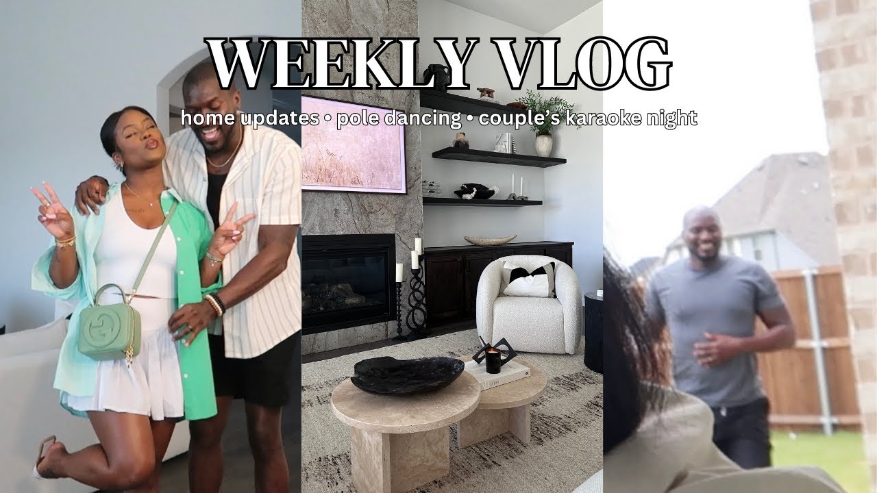 SPYING ON THE NEIGHBORS | POLE DANCING | OFFICE DECOR UPDATES | COUPLE KARAOKE NIGHT