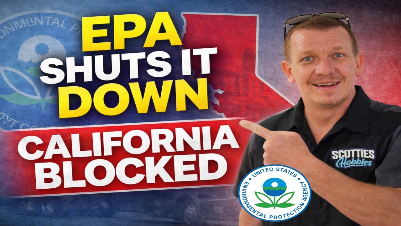 EPA Bocks California! EPA Stops Costly Emissions Rules for Out-of-State Trucks!