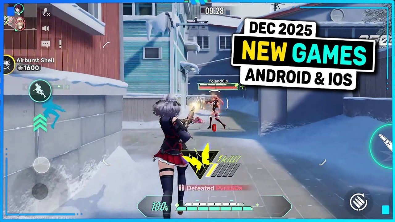 Топ-5 НОВЫХ мобильных игр (Android, iOS) декабря 2025 года 🔥