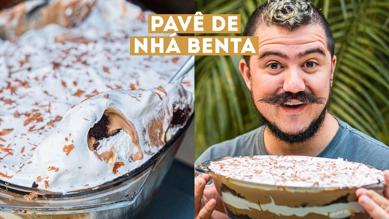 PAVÊ NHÁ BENTA COM CHOCOLATE E MARSHMALLOW