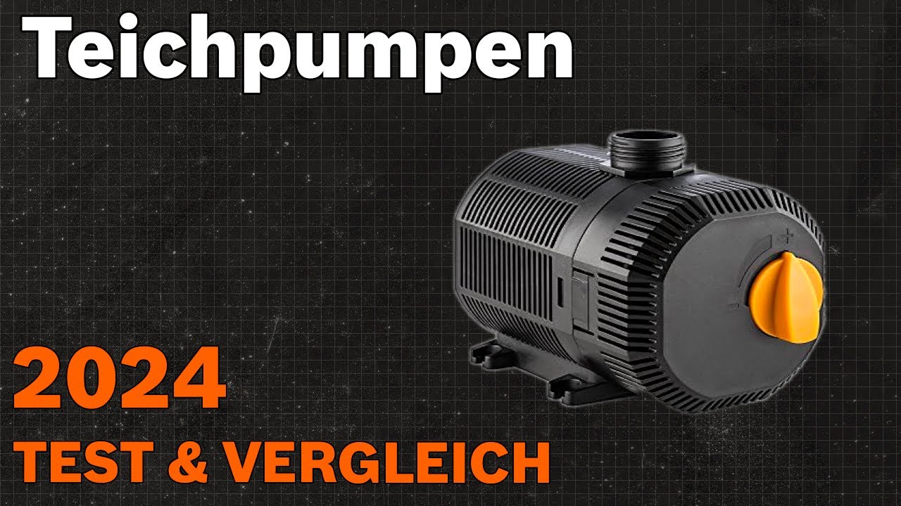 TOP–6. Die besten Teichpumpen. Test & Vergleich 2024 | Deutsch