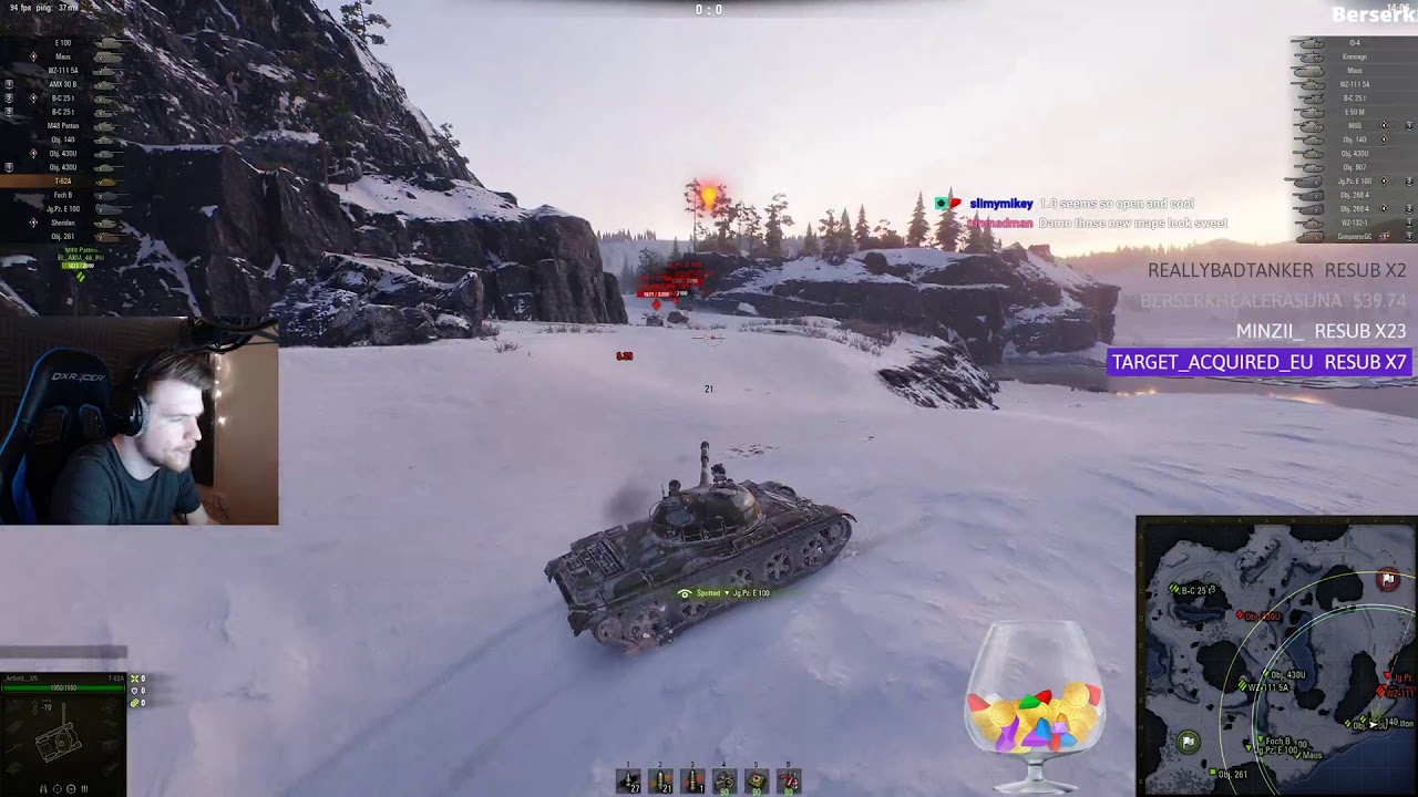 World of Tanks - 1.0 HD Maps Gameplay