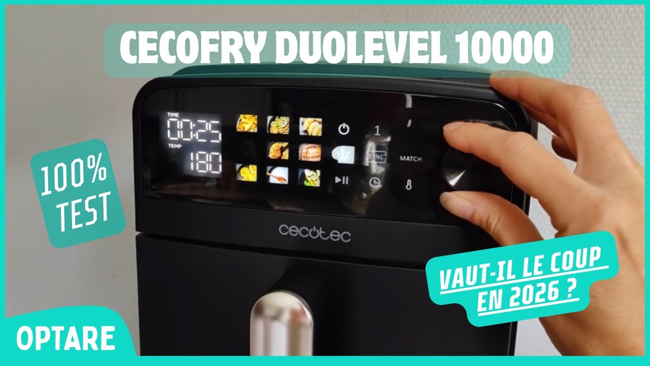 Test Cecofry DuoLevel 10000 : Mieux qu'un Airfryer Philips ou un Ninja ? Vaut-il le coup en 2025 ?