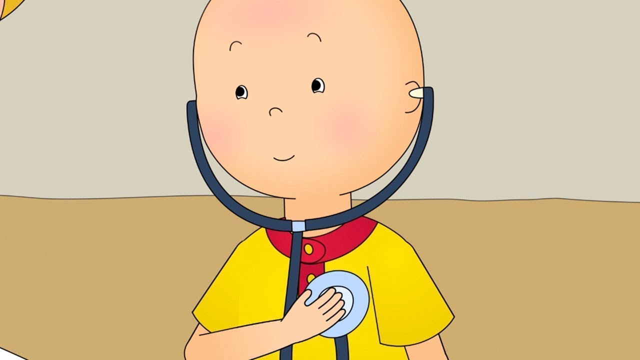 Caillou at the Doctor | Caillou | Cartoons for Kids | WildBrain Little Jobs