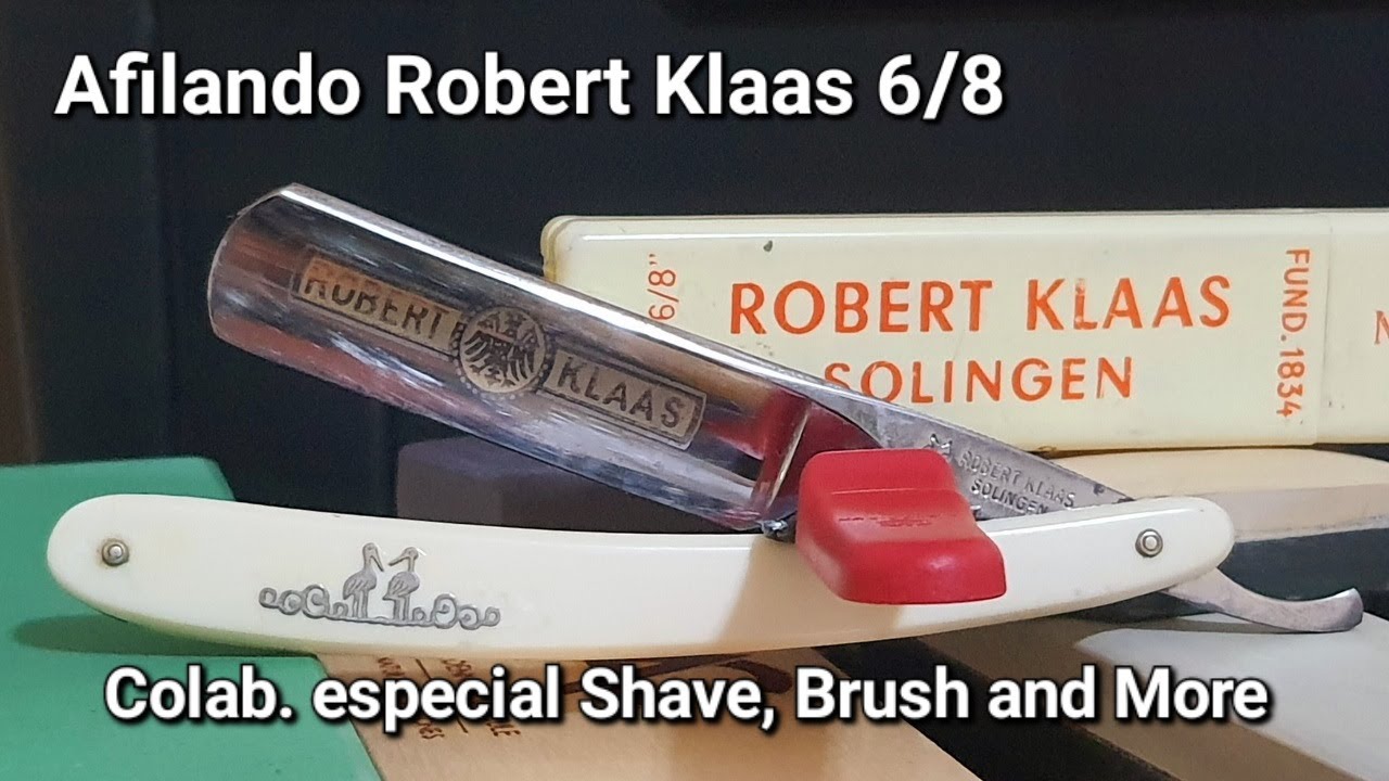 Afilado navaja Robert Klaas | Colab. Shave, Brush and More | Afeitado tradicional y navajas barberas