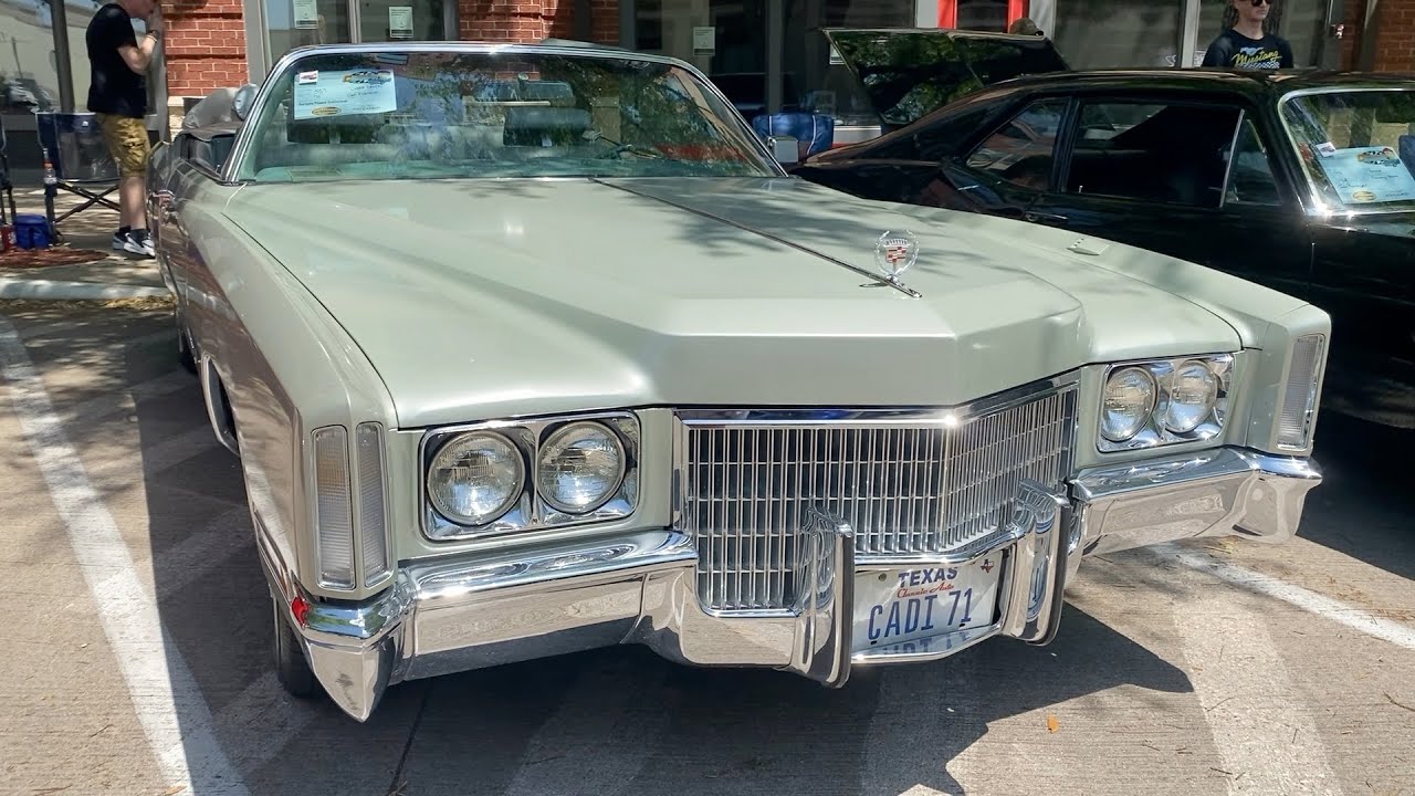 1971 Cadillac Eldorado Convertible. The most EXPENSIVE Cadillac ever made? King of the Land Yachts !