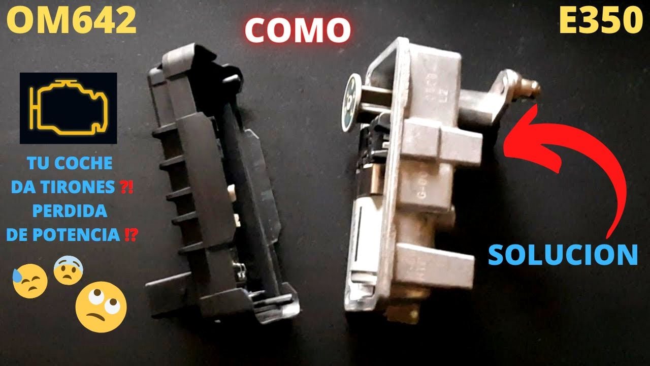Cómo sacar actuador del turbo (Pérdida de potencia del coche) OM642 Mercedes-Benz