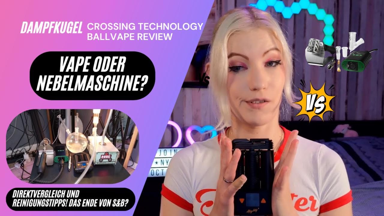 Crossing Technology Ruby Twist Ball Vape Review - Vape oder Nebelmaschine? S&B Konkurrenz?