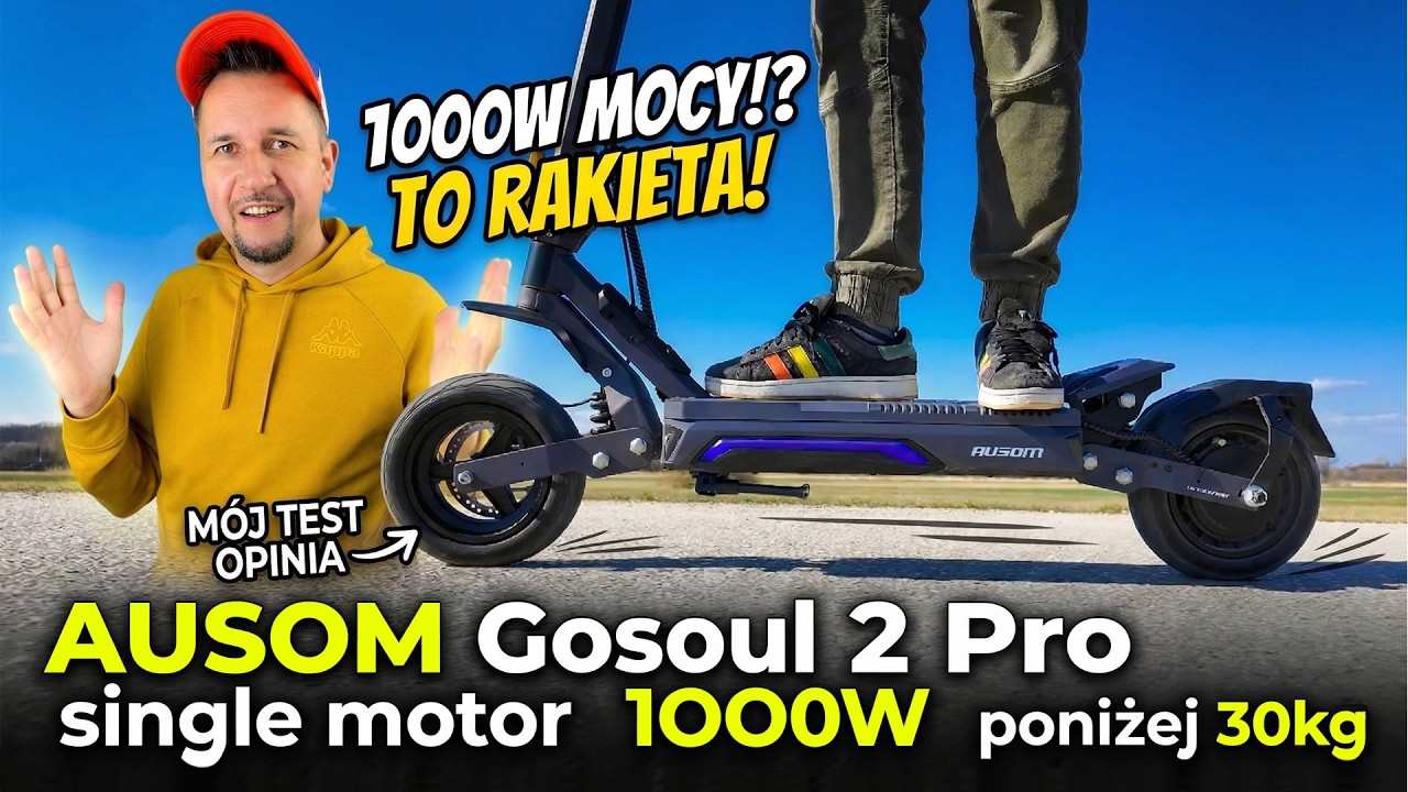 AUSOM Gosoul 2 Pro (single motor) - pełna recenzja, speed test i zasięg